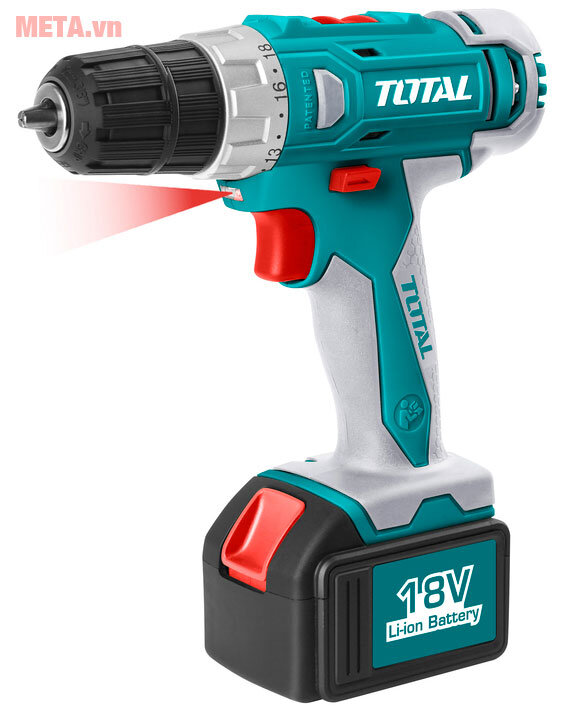 Máy khoan vặn vít dùng Pin Total TDLI228180