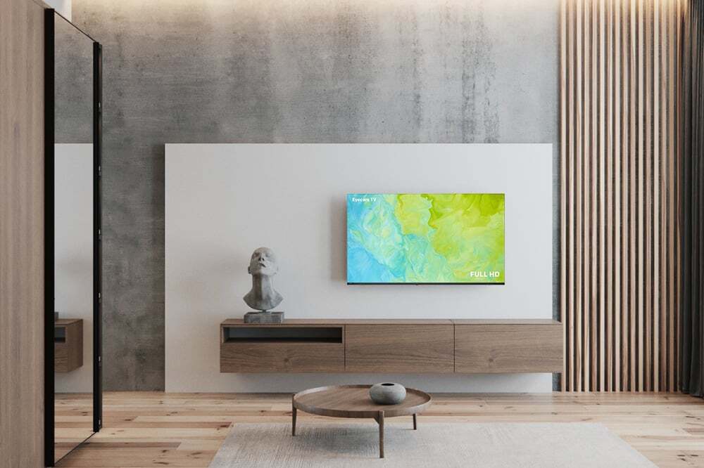 Thiết kế tràn viền hiện đại, tinh tế Google Tivi Coocaa Full HD 40 inch 40Z73