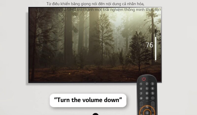 Smart tivi LG 43 inch 4K 43UQ7050PSA điều khiển thông minh