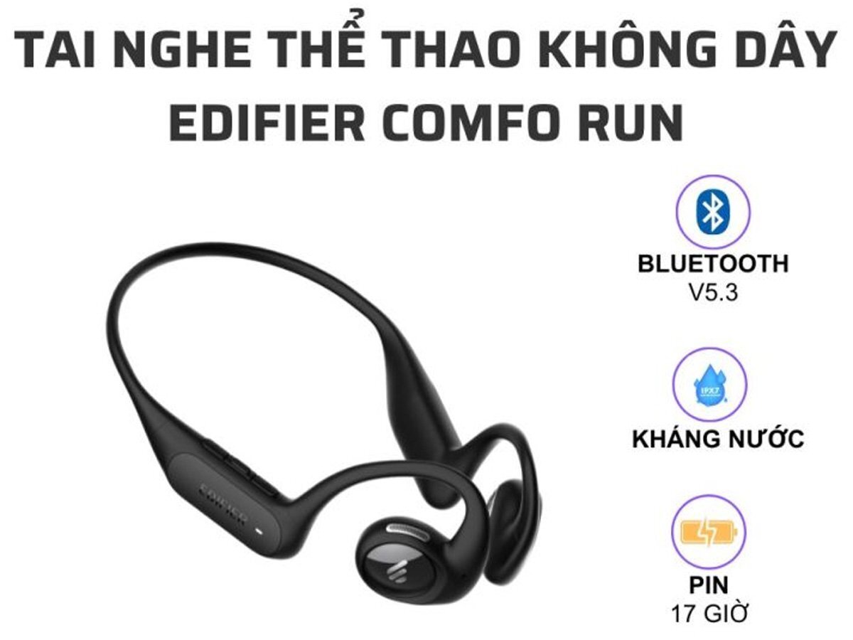 Tai nghe thể thao không dây Edifier Comfo Run