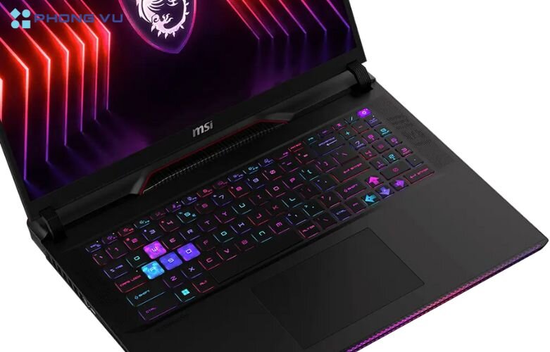 Màn hình sắc nét với đèn led bàn phím RGB cực đỉnh