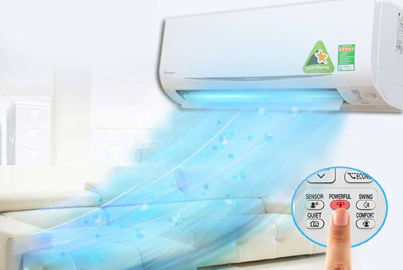 Máy lạnh Daikin Inverter 1.5 HP FTKC35RVMV Máy lạnh Daikin Inverter 1.5 HP FTKC35RVMV