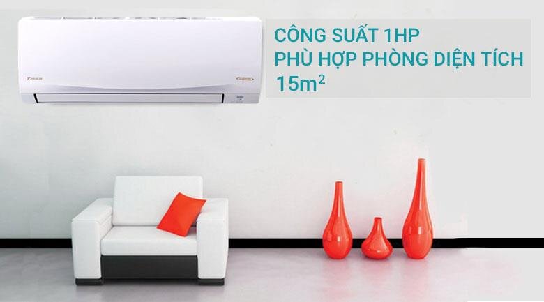 Điều hòa Daikin 1 chiều inverter ATKQ25TAVMV- 9000BTU