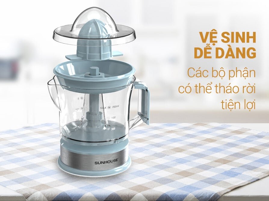 Máy vắt cam dễ dàng cọ rửa Máy vắt cam bằng điện