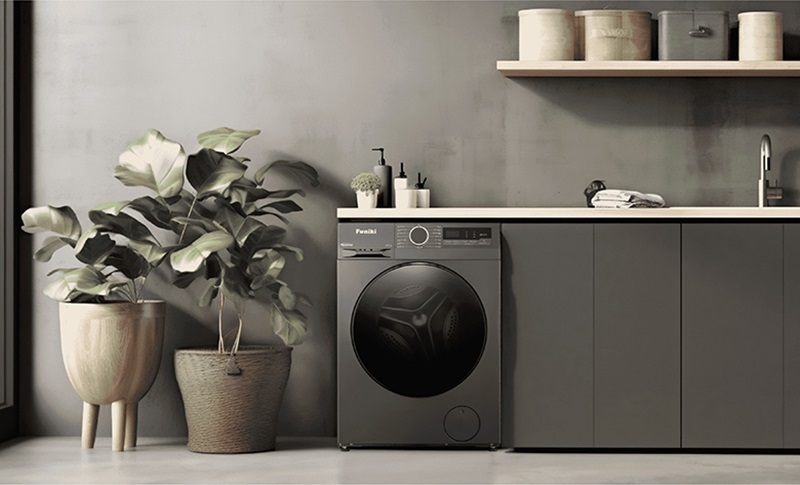 Máy giặt Funiki Inverter 10.5 kg HWM F8105ADG 5 Máy giặt Funiki Inverter 10,5kg HWM F8105ADG thiết kế