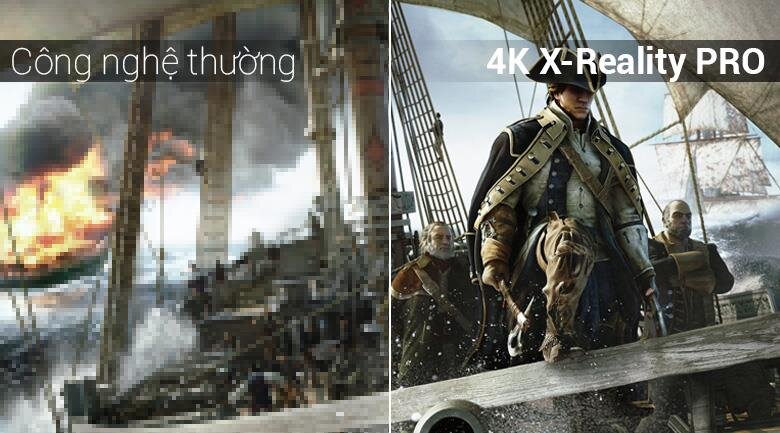 Smart Tivi Sony 55 inch 55X8500F, Android 7.0, 4K HDR, MXR 800