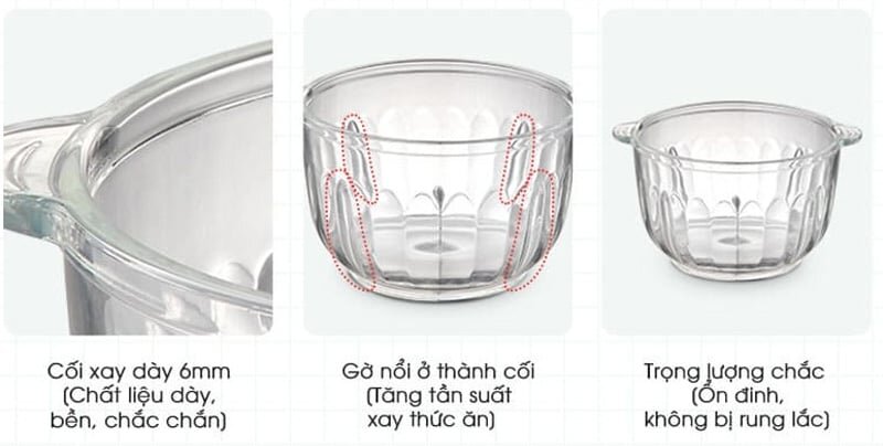 Cối xay bằng thủy tinh