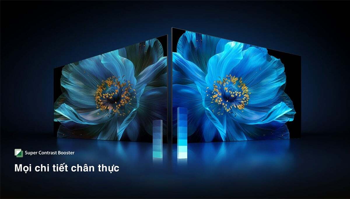 Super Contrast Booster hỗ trợ cải thiện hình ảnh toàn diện hơn Smart Tivi Toshiba 65 inch 65E330NP