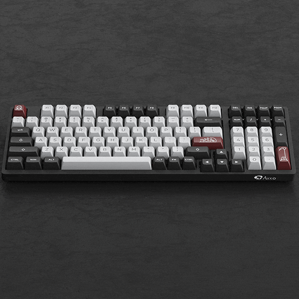 Bàn phím cơ AKKO 3098S Dracula Castle Akko CS Silver switch