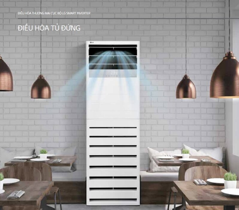  Điều hòa tủ đứng LG Inverter 48000 BTU 1 chiều APNQ48GT3E4/AUUQ48LH4 