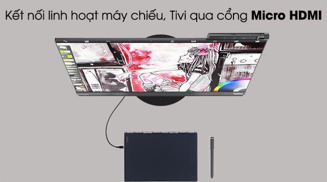 Máy tính bảng Lenovo Yoga book,Atom X5-Z8550,4G,64G 10.1'' Carbon Black (DM)