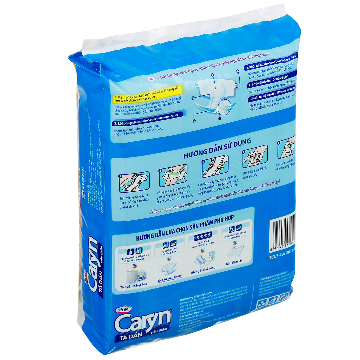  Bỉm cho mẹ Caryn 1009 3pcs