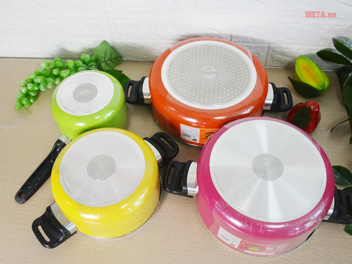 Bộ nồi canh chống dính Supor S08AT1 - Hàng thanh lý