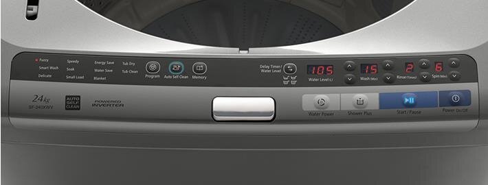 Máy giặt 10KG Hitachi SF-100XAV lồng đứng Inverter