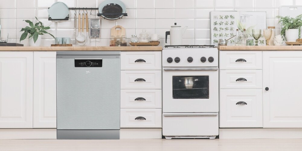 Beko BDFN36650XC thuộc dòng máy rửa chén độc lập