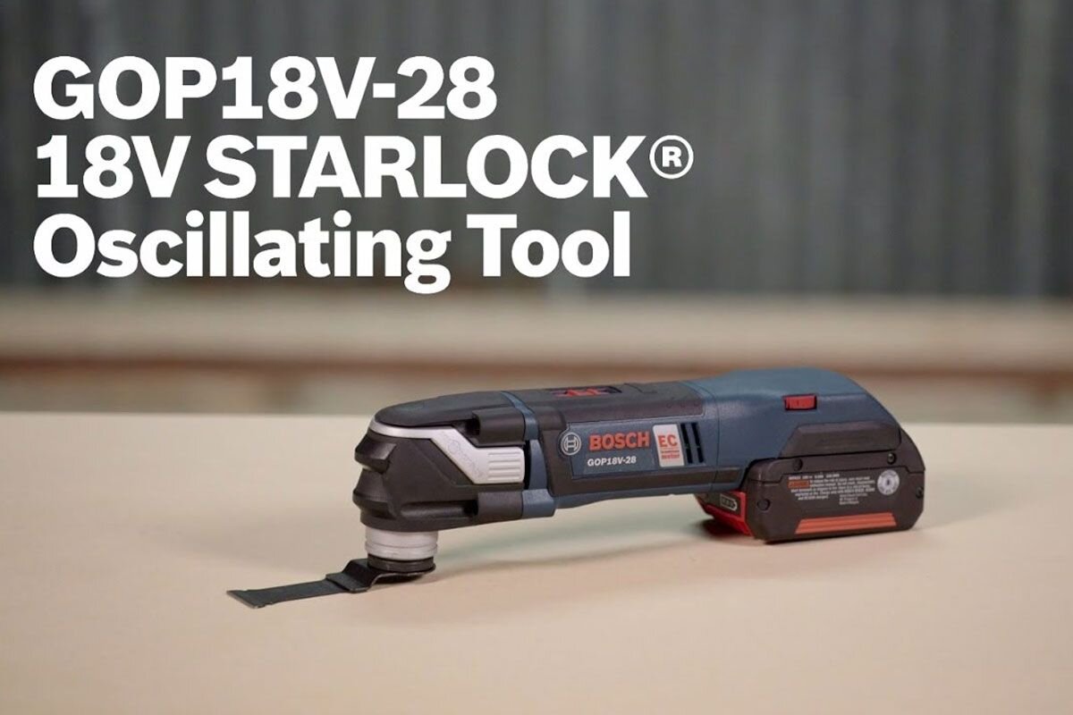 Thân máy cắt đa năng pin 18V Bosch GOP 18V-28 (SOLO)