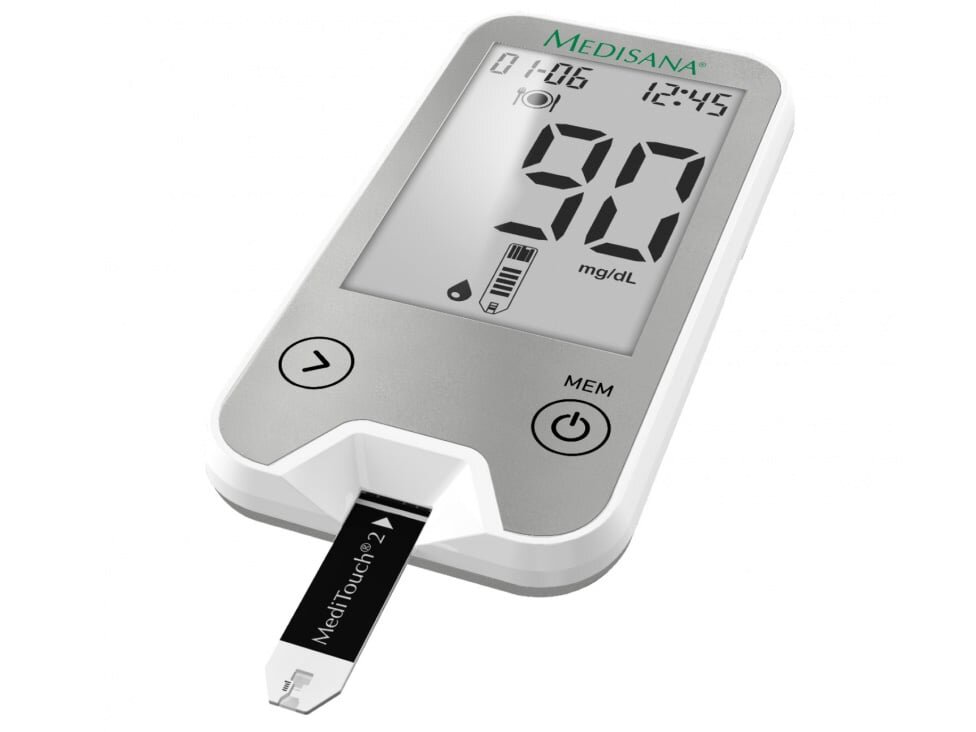 Medisana MediTouch 2 Connect cho kết quả trong 5 giây Máy đo đường huyết Medisana