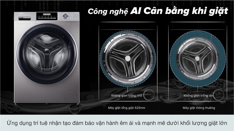 Máy giặt Aqua Inverter 8 kg AQD-A802G (AQD-A802G.S/ A802G.W)
