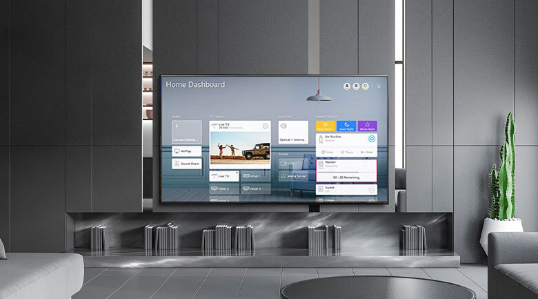 Smart Tivi NanoCell LG 4K 55 inch 55NANO81TNA - Cuộc sống tiện nghi hơn với AI ThinQ