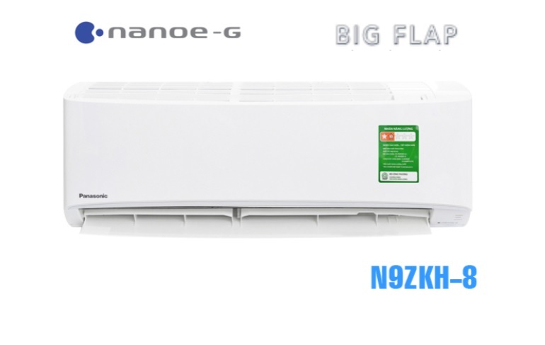 Điều hòa Panasonic 9000 BTU 1 chiều N9ZKH-8 gas R-32 2 Điều hòa Panasonic 9000BTU 1 chiều N9ZKH-8