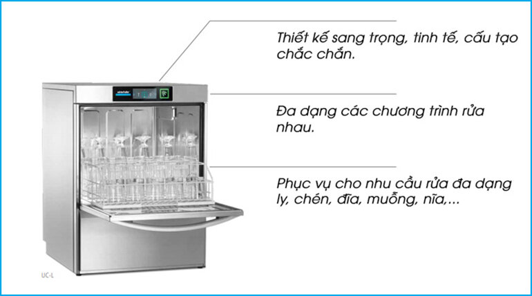 Máy rửa chén Winterhalter UC-L