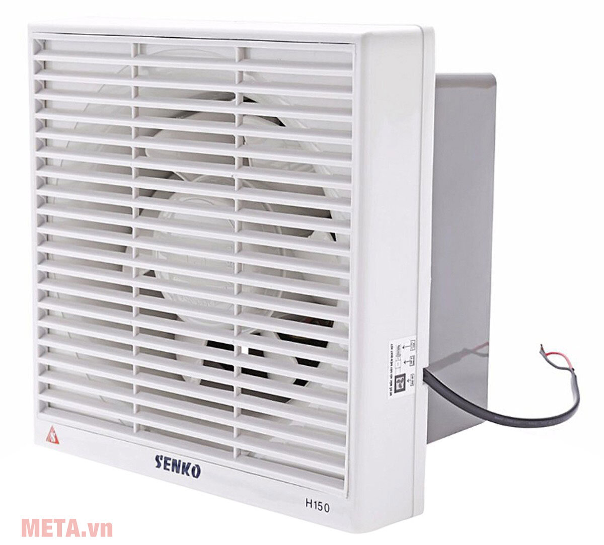 Quạt hút gió âm tường Senko H150 Quạt hút gió âm tường Senko H150