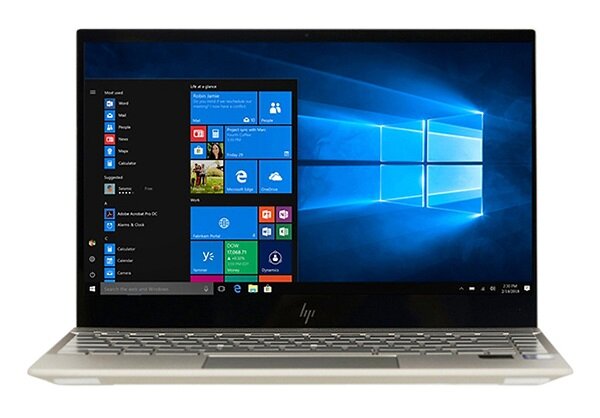 Laptop HP Envy 13-aq0025TU 6ZF33PA Vang W10 /i5-8265U /8G /128GSSD /13.3FHD