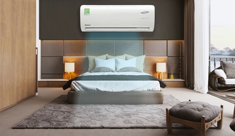 Điều Hòa Reetech 9000 BTU 1 Chiều Inverter RTV9-BF lọc không khí