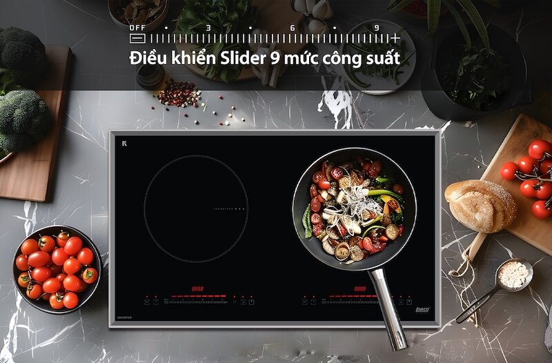 Bếp từ 2 vùng nấu Lorca TA-1006 Plus được trang bị một loạt các tính năng an toàn