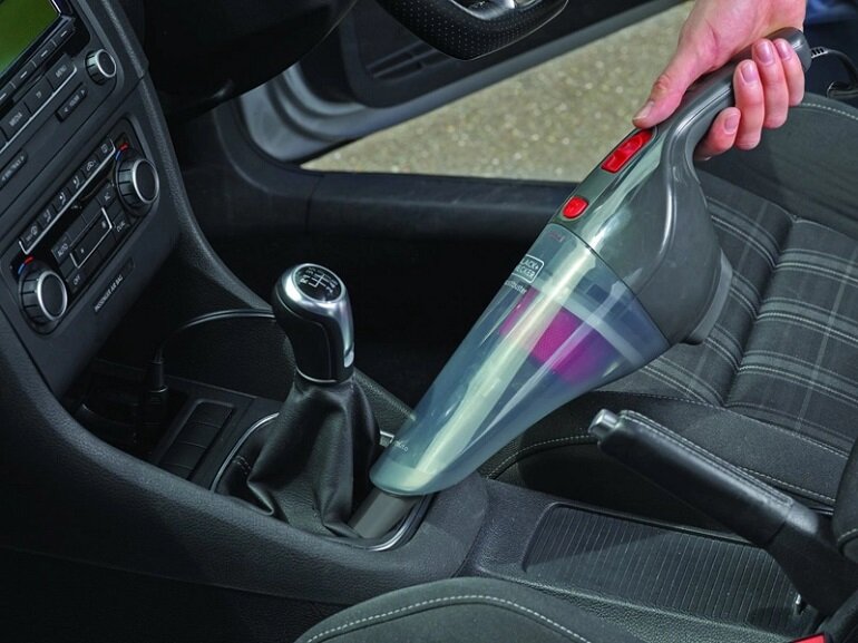 Máy hút bụi dành cho xe hơi Black