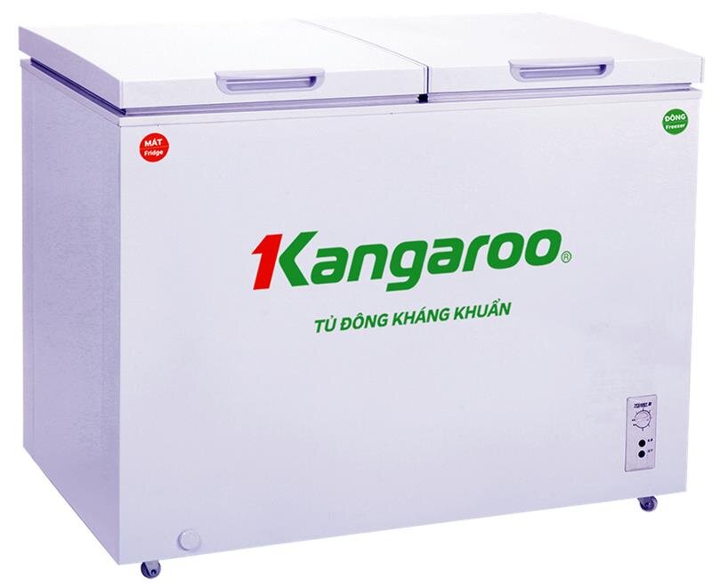 Tủ đông Kangaroo KG 268C2 - 268L, 2 ngăn đông và mát