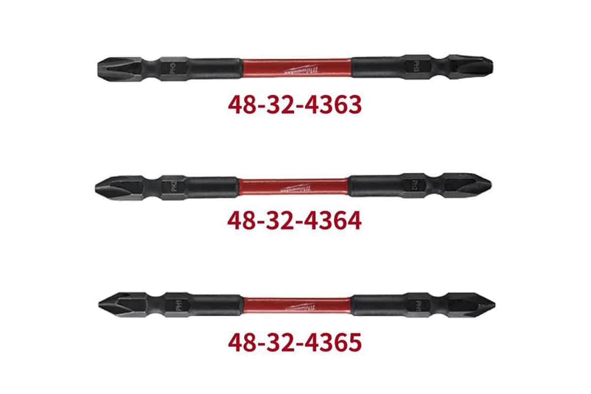 Bộ 10 mũi đầu vặn vít dài (PH3-110mm) Milwaukee 48-32-4365