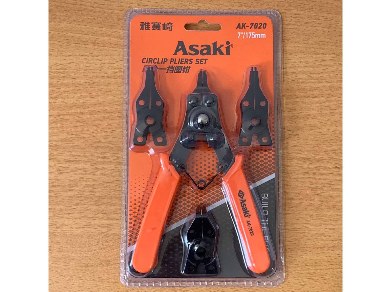 Kìm mở phe 4 trong 1 Asaki AK-7020 7 inch Kìm mở phe 4 trong 1 Asaki AK-7020 7 inch