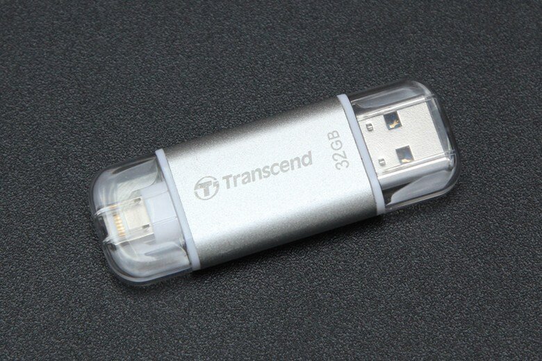 USB OTG 32 GB Transcend cho iPhone-iPad USB OTG 32 GB Transcend cho iPhone-iPad