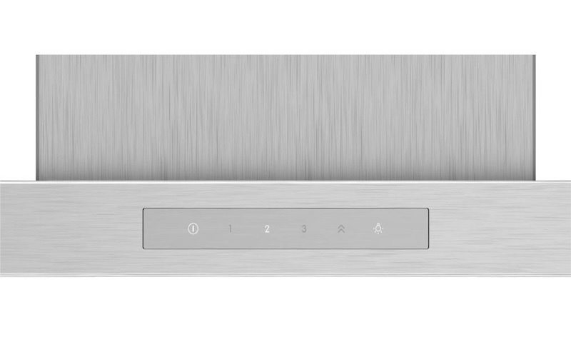 Máy hút mùi áp tường Bosch DWB77CM50 có bảng điều khiển TouchSelect thân thiện với người dùng (Ảnh: Bosch).