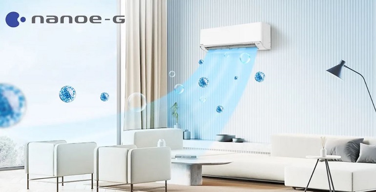 Điều hòa Panasonic Inverter 18000 BTU 1 chiều CU/CS-U18ZKH-8 gas R-32 4 Điều hòa Panasonic Inverter 18000 BTU 1 chiều CU/CS-U18ZKH-8 gas R-32