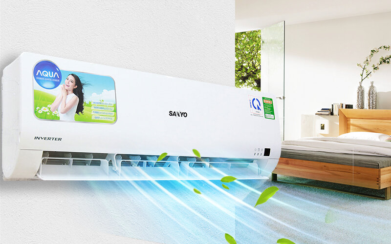 Máy lạnh Sanyo Inverter 1 HP SAP-KCRV9WGS