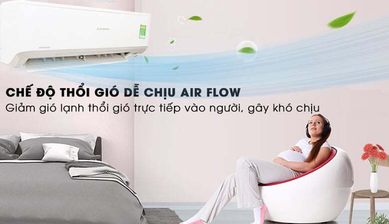 Điều hòa Mitsubishi Heavy SRK13YZP-W5/SRC13YZP-W5 thổi gió dễ chịu Điều hòa Mitsubishi Heavy SRK13YZP-W5/SRC13YZP-W5 thổi gió dễ chịu