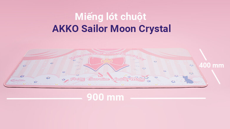 Miếng lót chuột AKKO Sailor Moon Crystal | thiết kế diện tích lớn