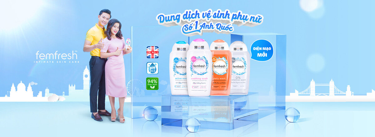 Dung Dịch Vệ Sinh Phụ Nữ Femfresh Cao Cấp