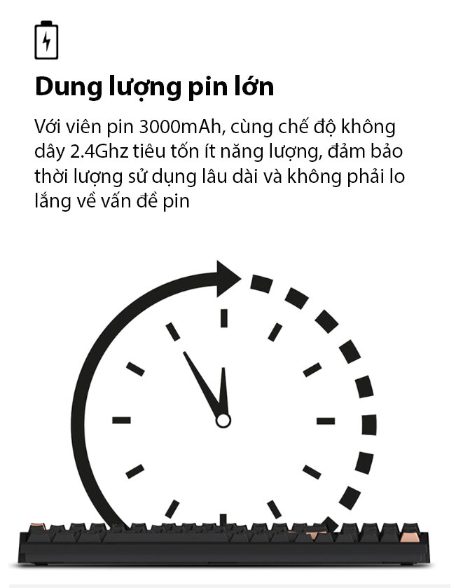 Bàn phím cơ FLEsport FL980 CPM Sea Salt White sw (Kailh Box) 3