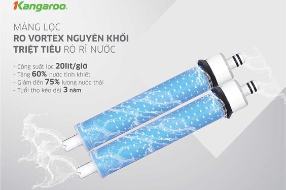 Kangaroo KG10A7S cung cấp hệ thống 7 lõi lọc