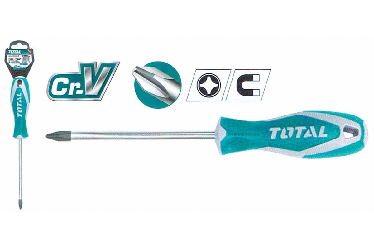 Tua vít bake 3x75mm Total THT22306