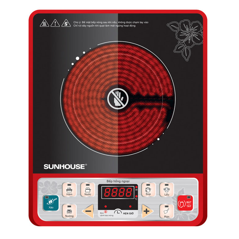 BẾP HỒNG NGOẠI SUNHOUSE SHD6003 2000W