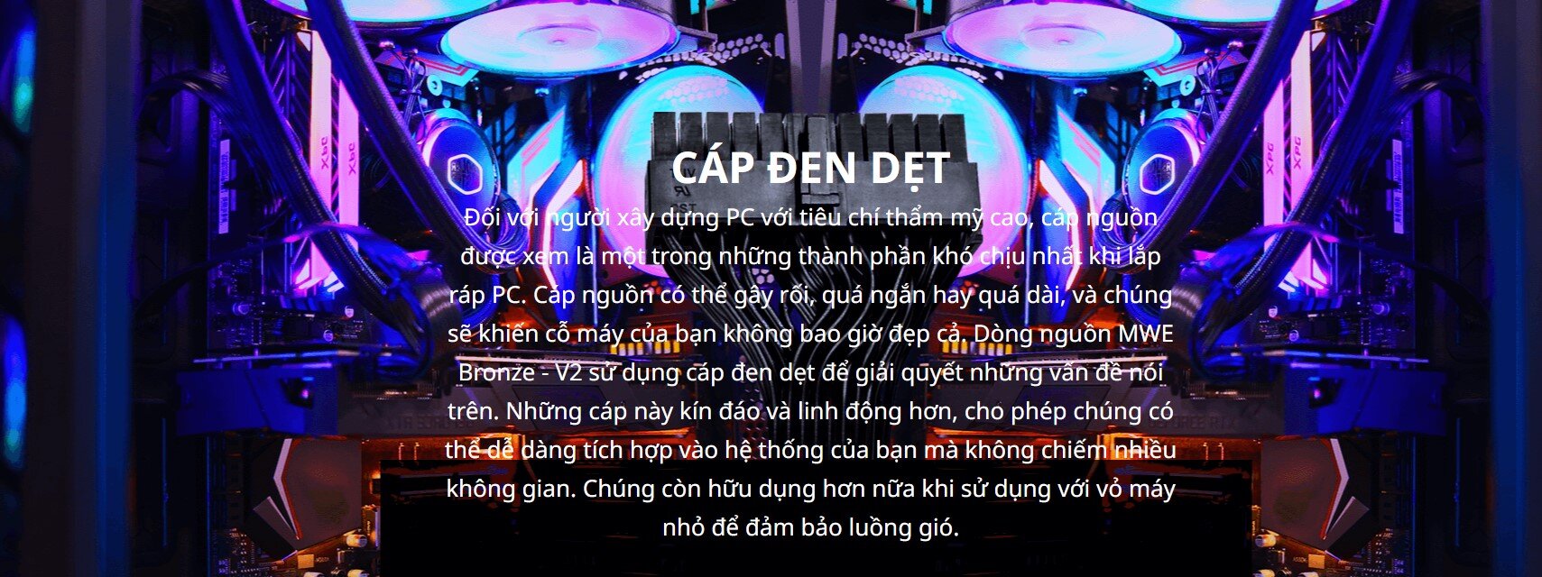 Nguồn máy tính Cooler Master MWE V2 230V 650 650W Plus Bronze  (80 Plus Bronze/Màu Đen)