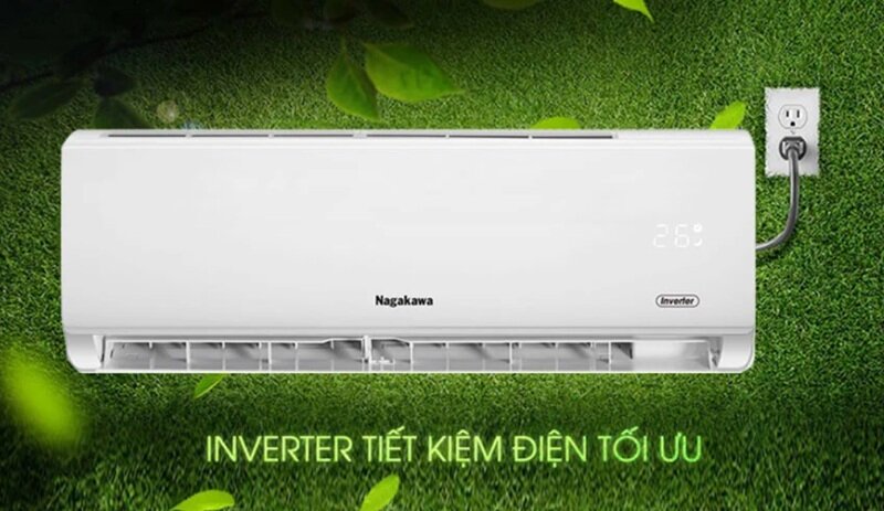 Điều hòa Nagakawa 24000 BTU 1 chiều Inverter NIS-C24R2T01 gas R-32