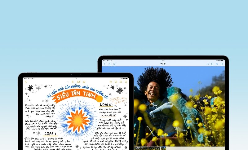 Máy tính bảng iPad Air 6 M2 13 inch 5G 256GB màn hình