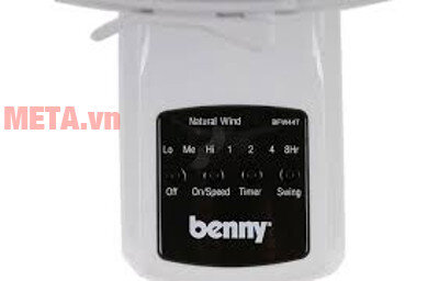 Quạt treo tường Benny BFW44T (màu trắng - có điều khiển)
