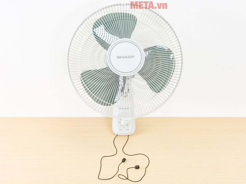 Quạt treo tường Sharp PJ-W40MV-LG công suất 55W Quạt treo tường Sharp PJ-W40MV-LG công suất 55W
