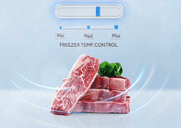 Tủ lạnh 2 cánh AQUA 189 lít AQR-T220NE(HB) được tích hợp tính năng làm lạnh siêu nhanh